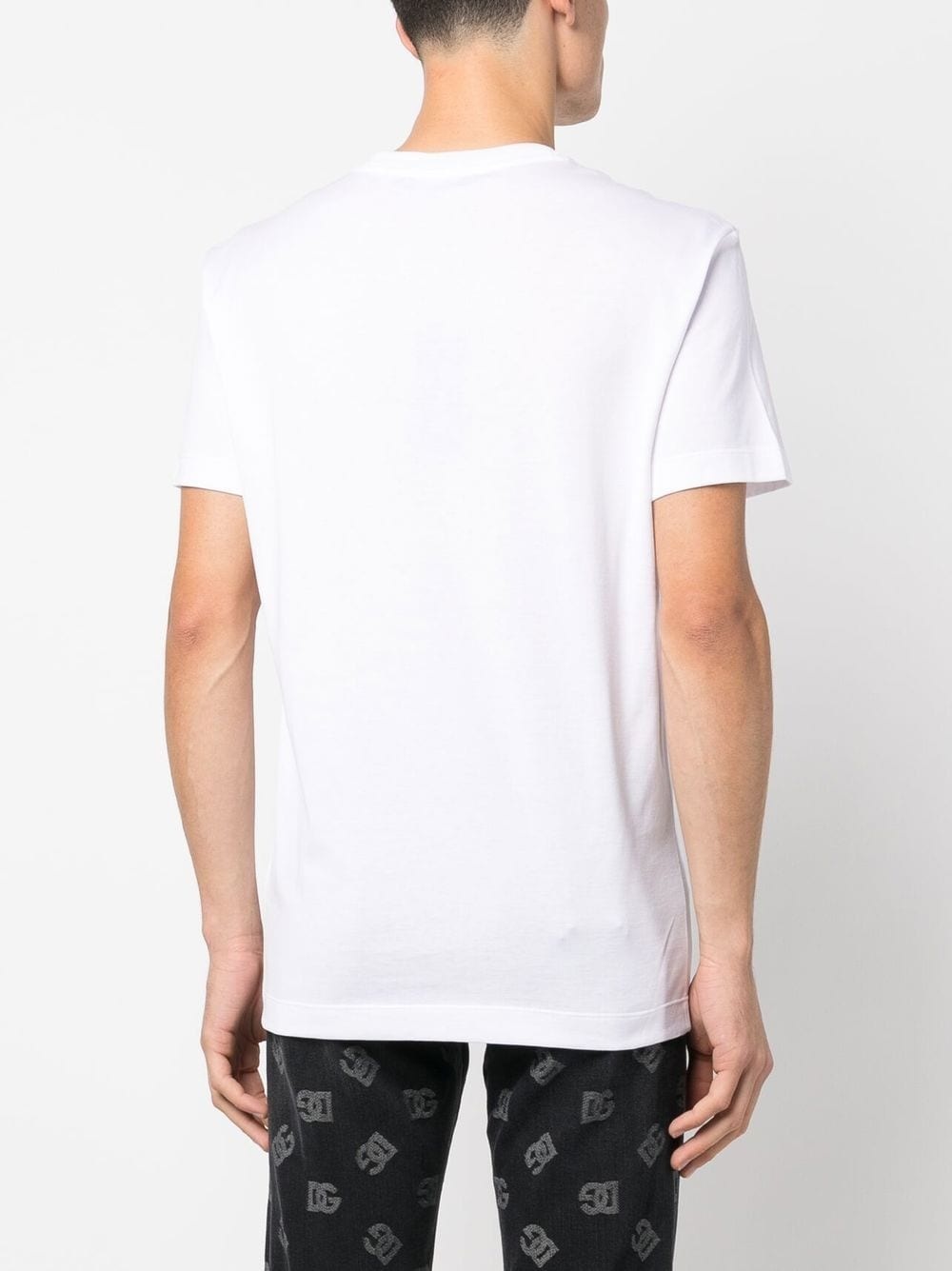 DG Essentials logo-embroidered T-shirt - 4