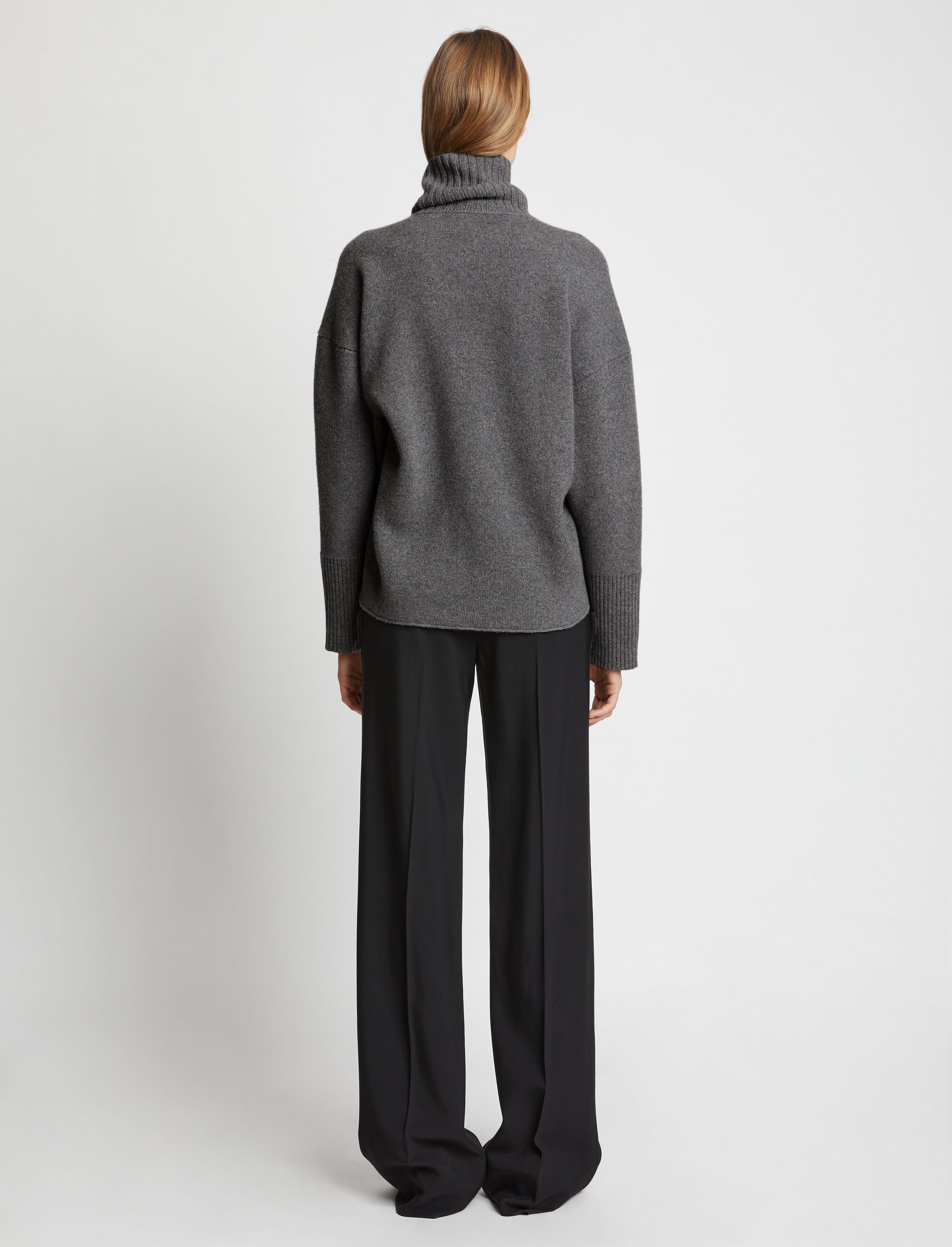 Sandra Turtleneck in Eco Doubleface Cashmere - 8