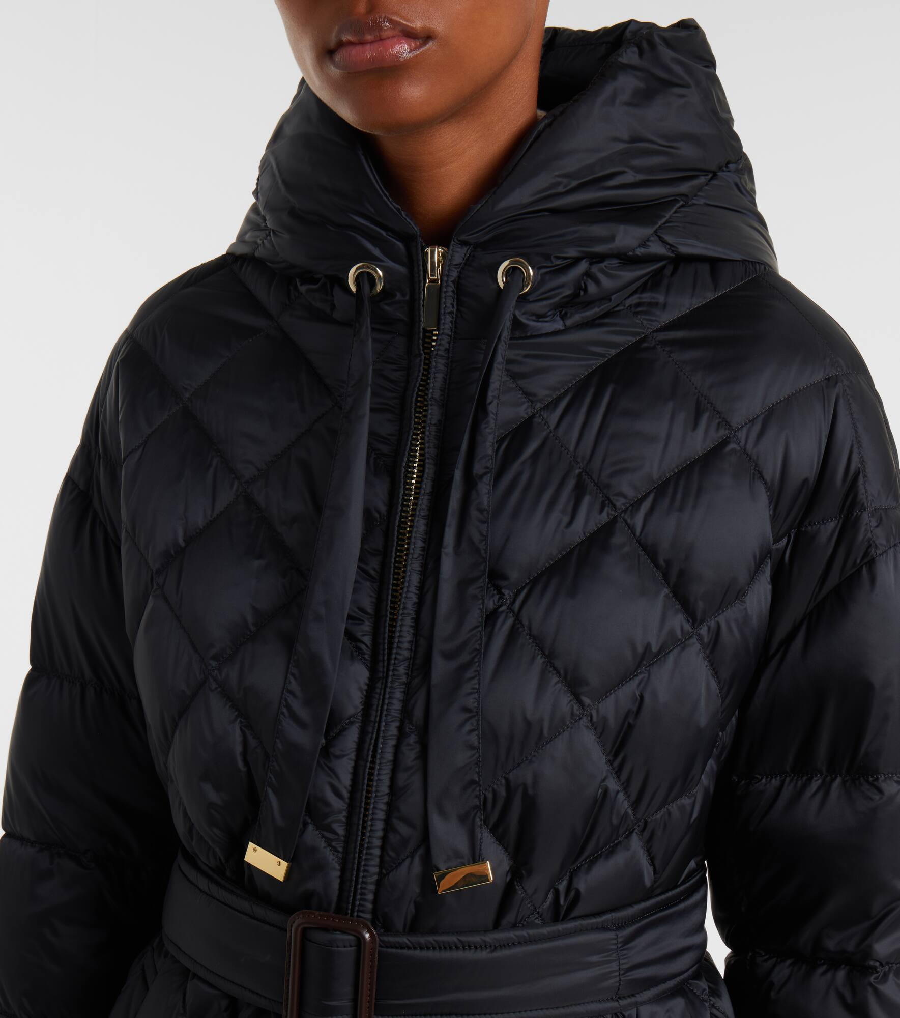 The Cube Trepar hooded quilted coat - 4
