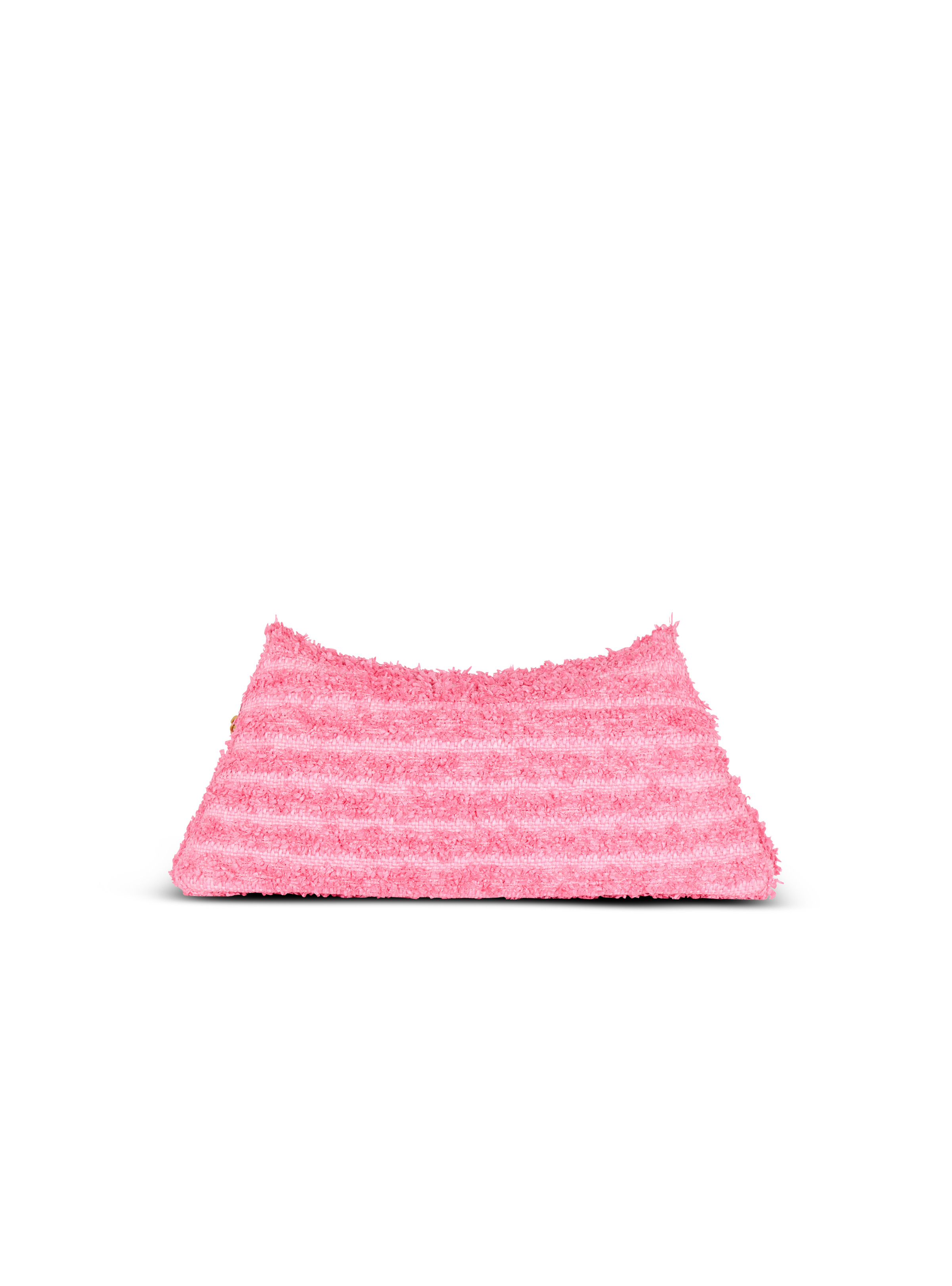 1945 Soft clutch bag in tweed-effect raffia - 4
