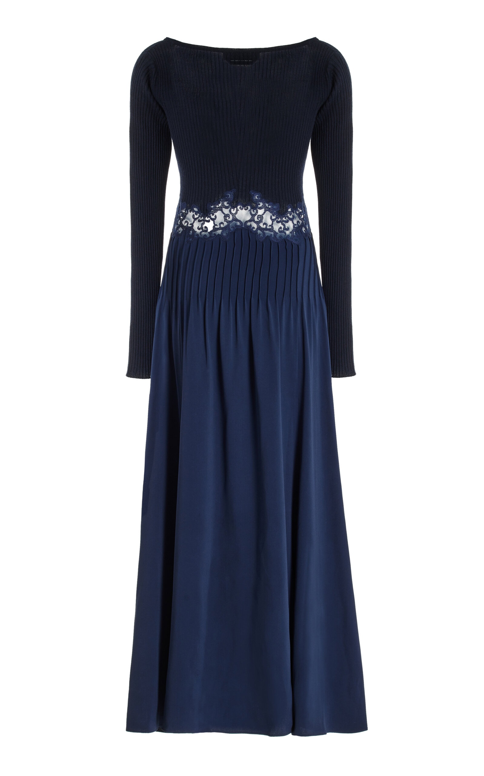 Prior Silk Maxi Dress navy - 6