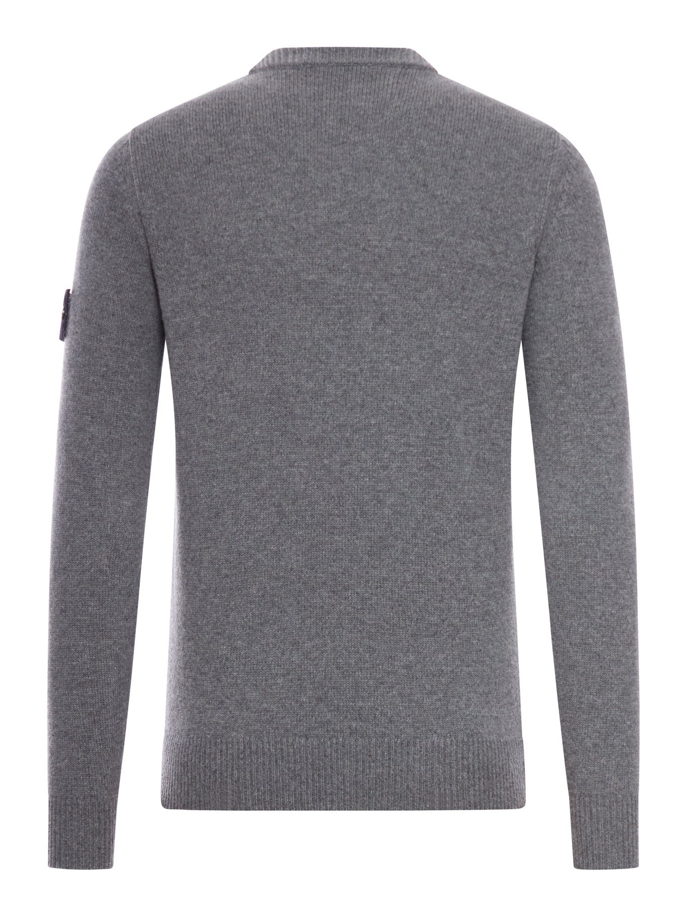 CREW NECK WOOL SWEATER - 2