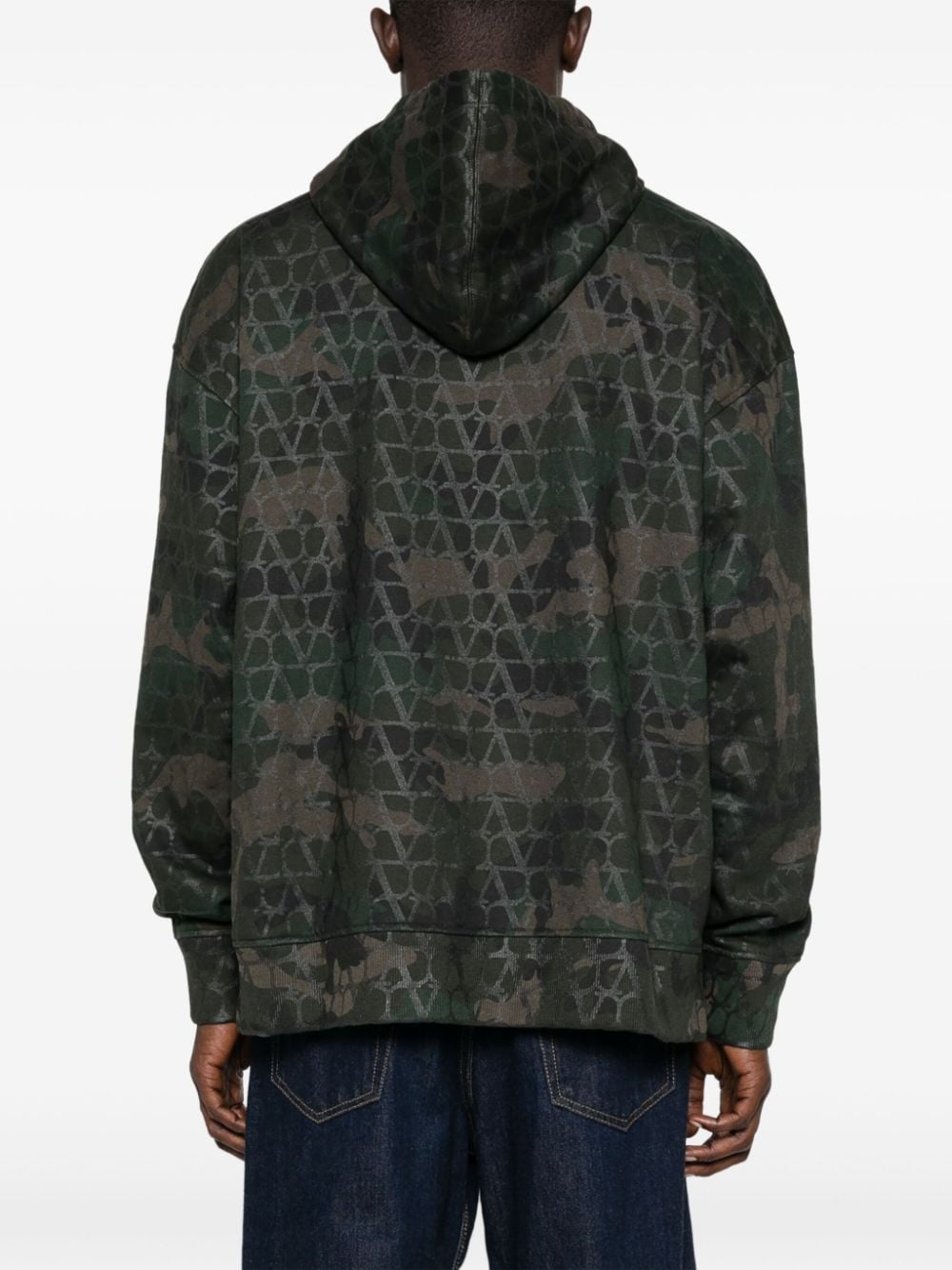 Toile Iconographe camouflage hoodie - 4