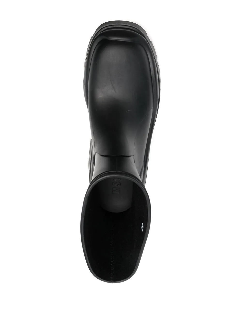 logo-embossed ankle boots - 4