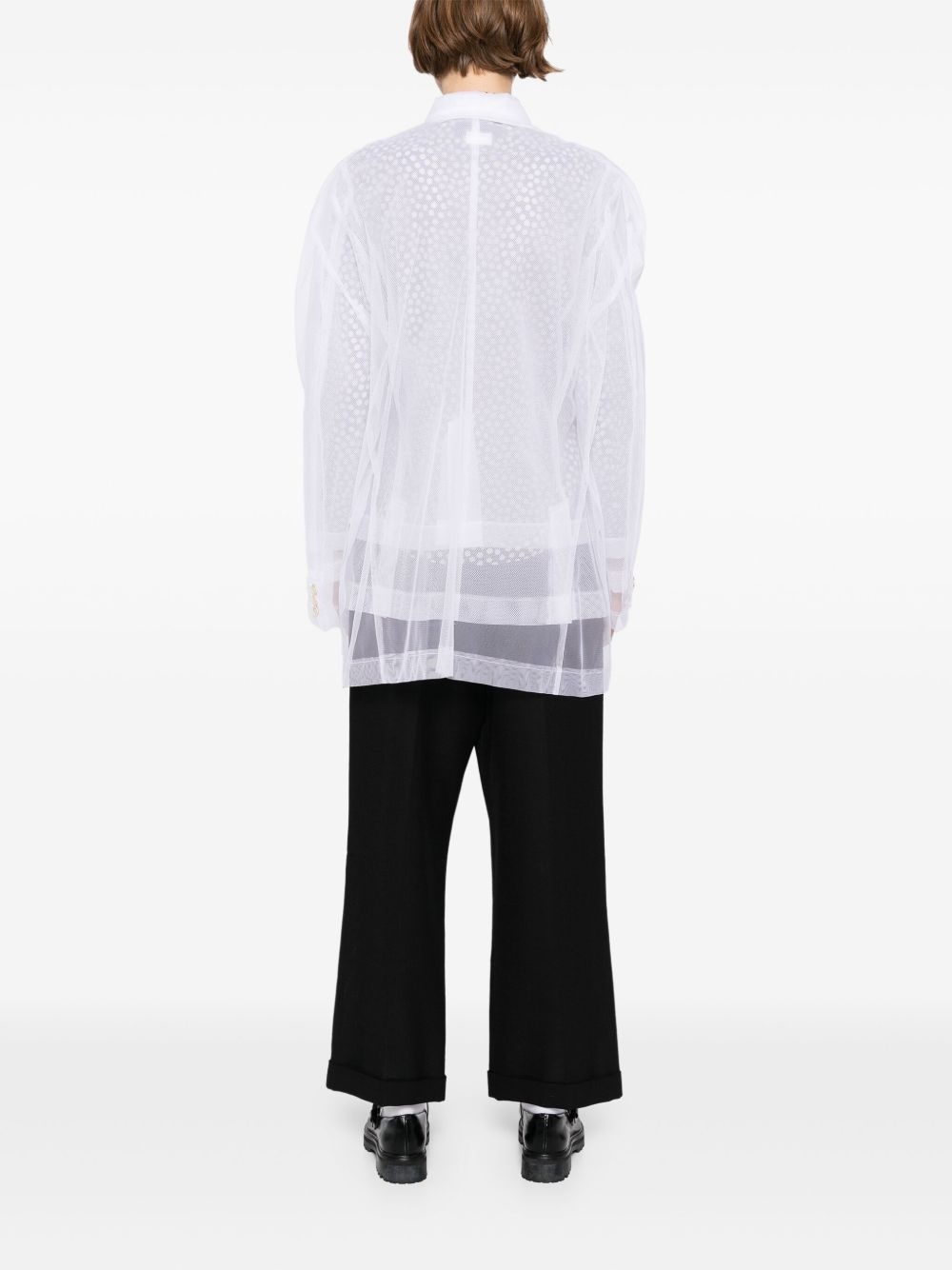 mesh blazer - 4