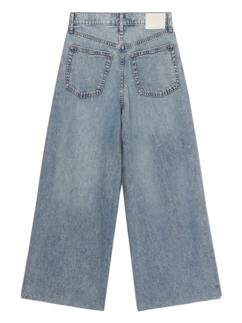 wide-leg jeans - 6