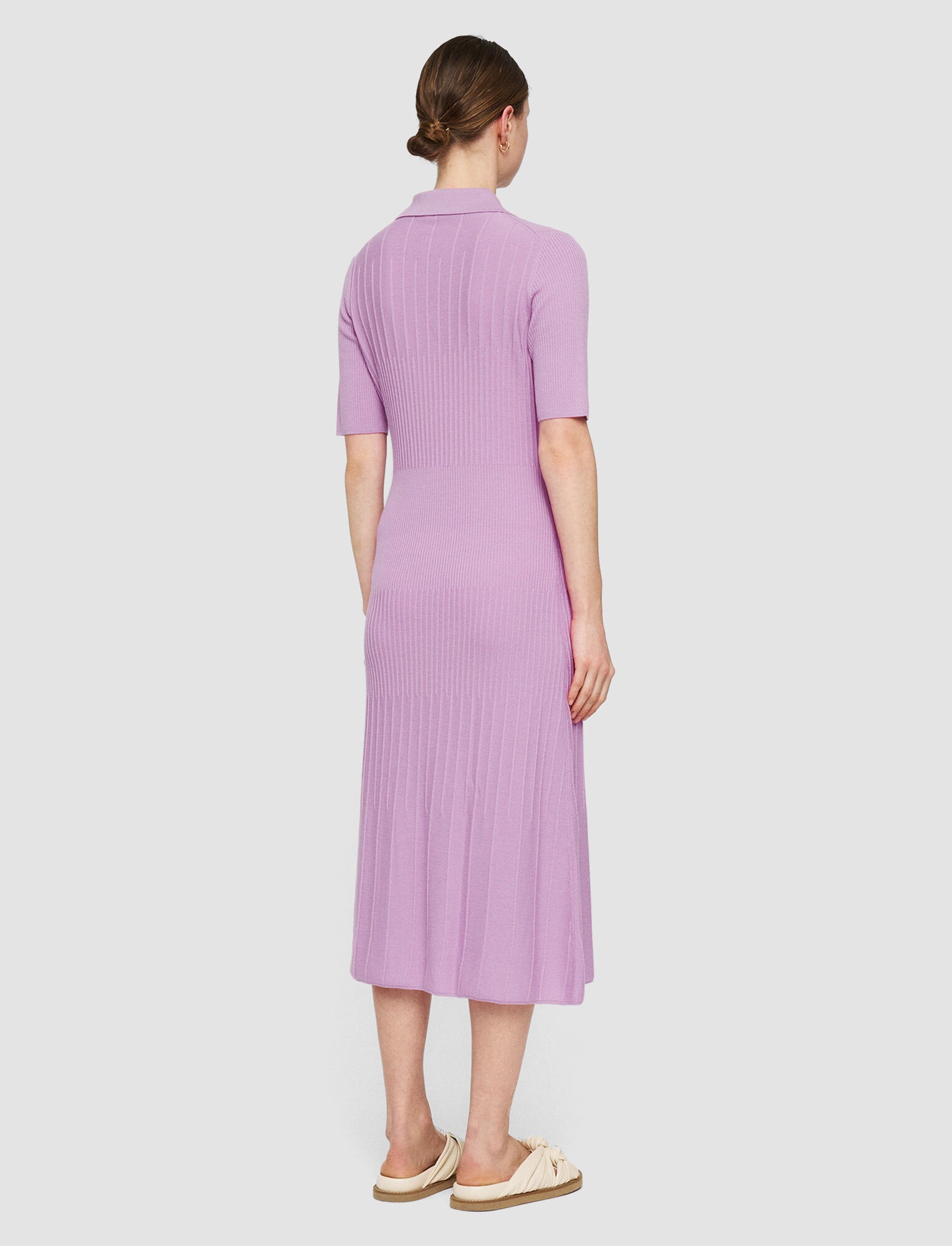 Fine Merino Rib Dress - 3