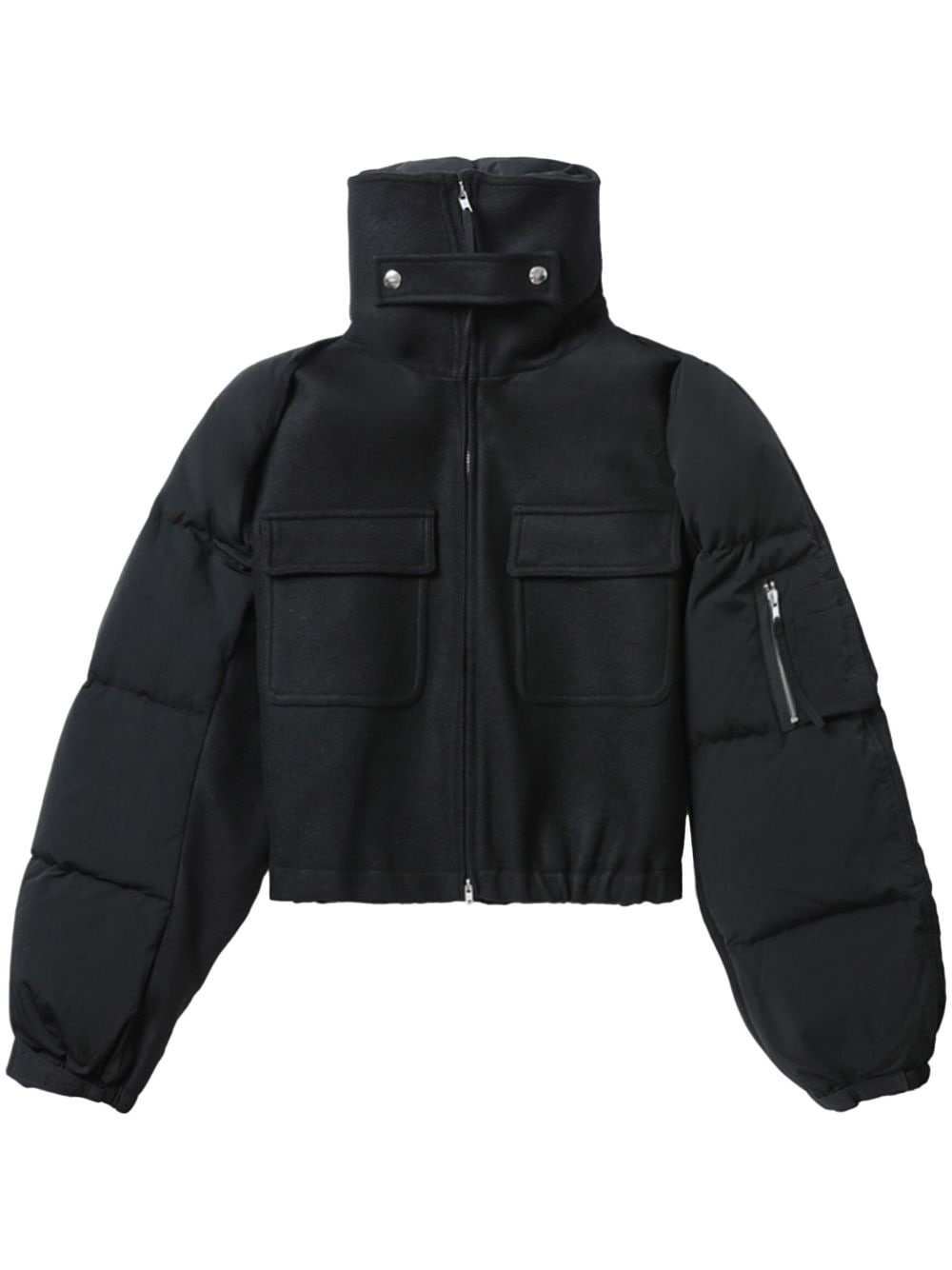 hybrid bomber jacket - 1