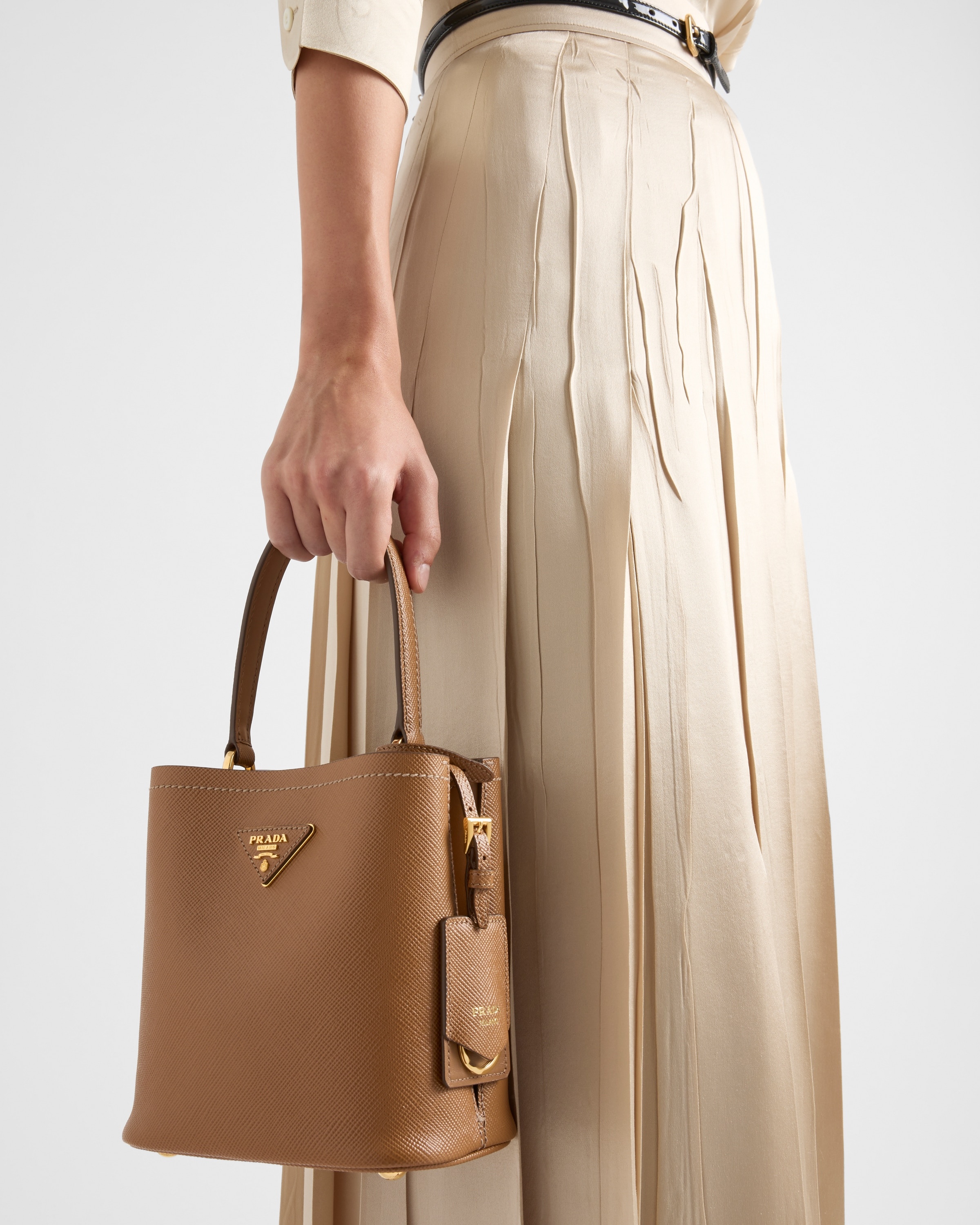 Satin crepe skirt - 4