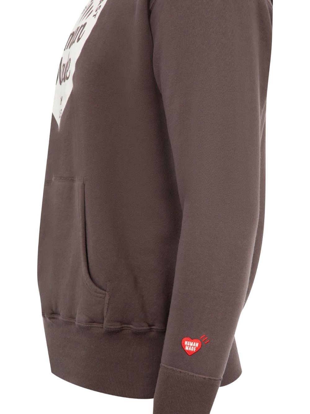 Tsuriami heart-logo hoodie - 3