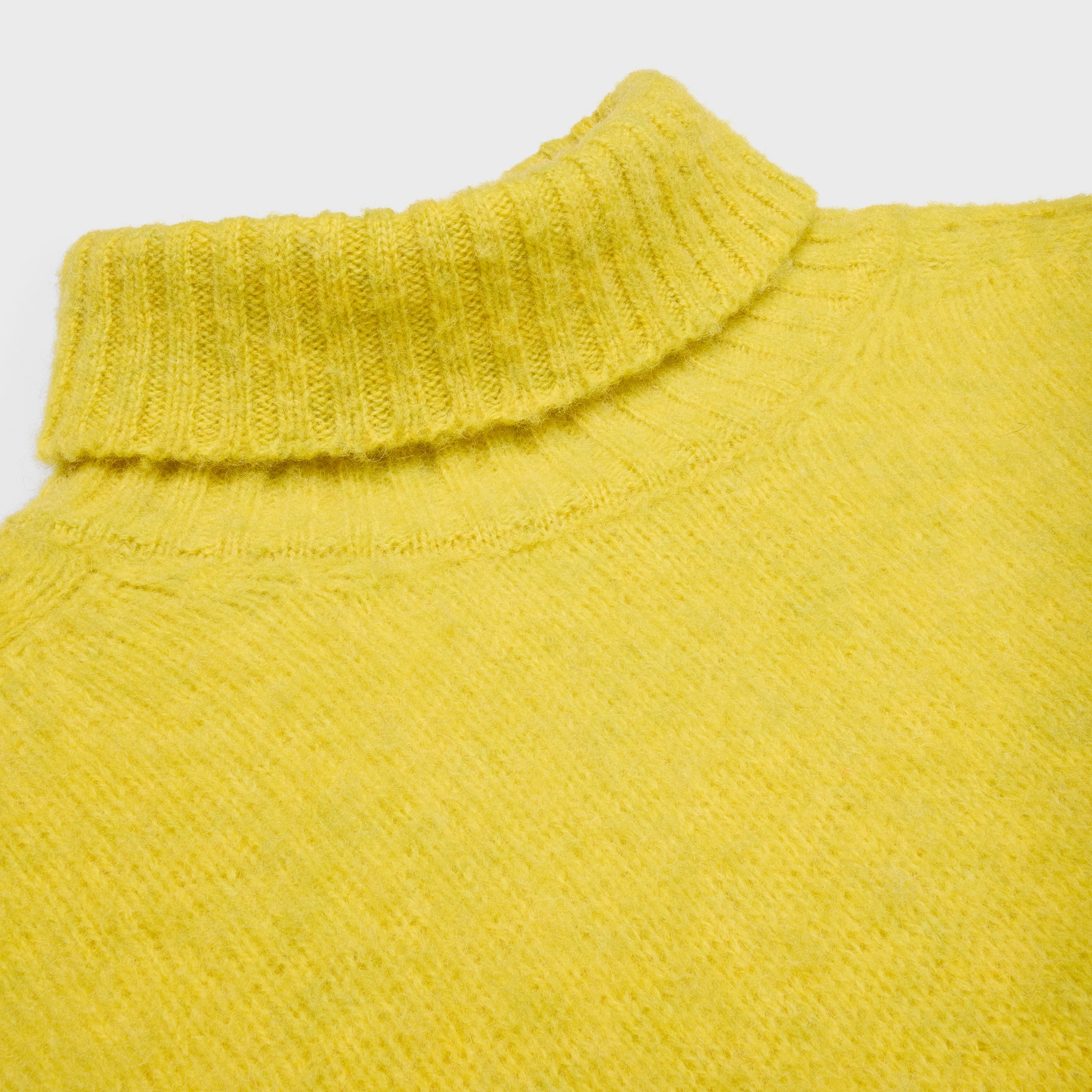 turtleneck sweater IN SHETLAND WOOL - 3