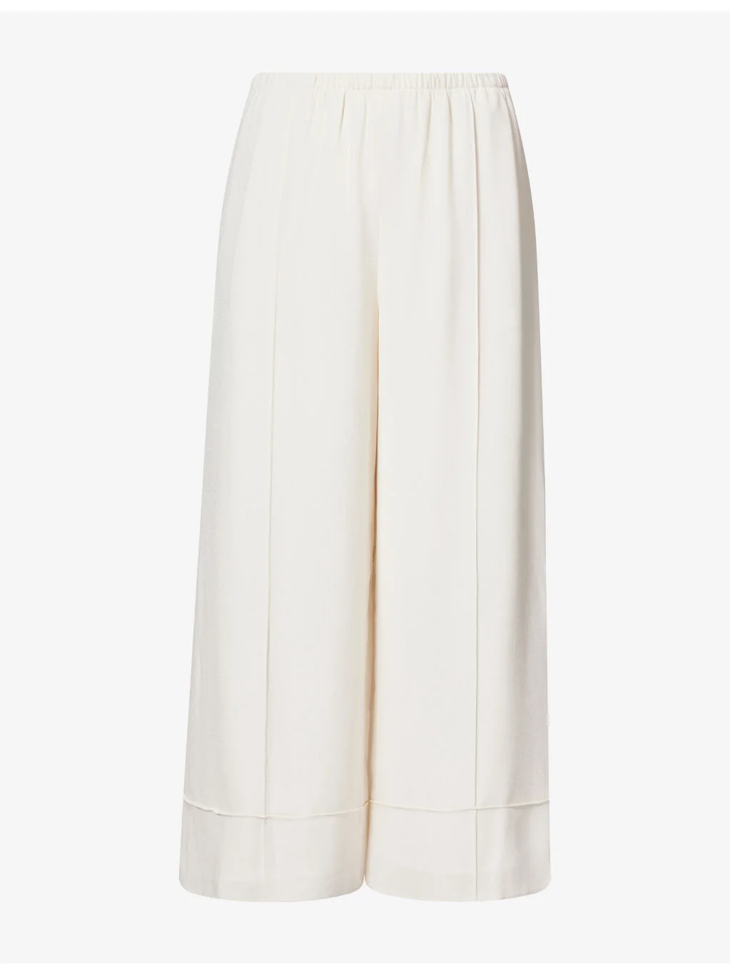 The Pintuck Crepe Woven Trousers - 1