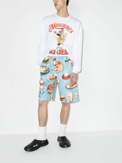 Moschino Diner Group track shorts outlook