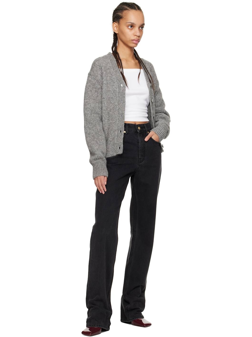 Gray 'The Jacquemus' Cardigan - 4