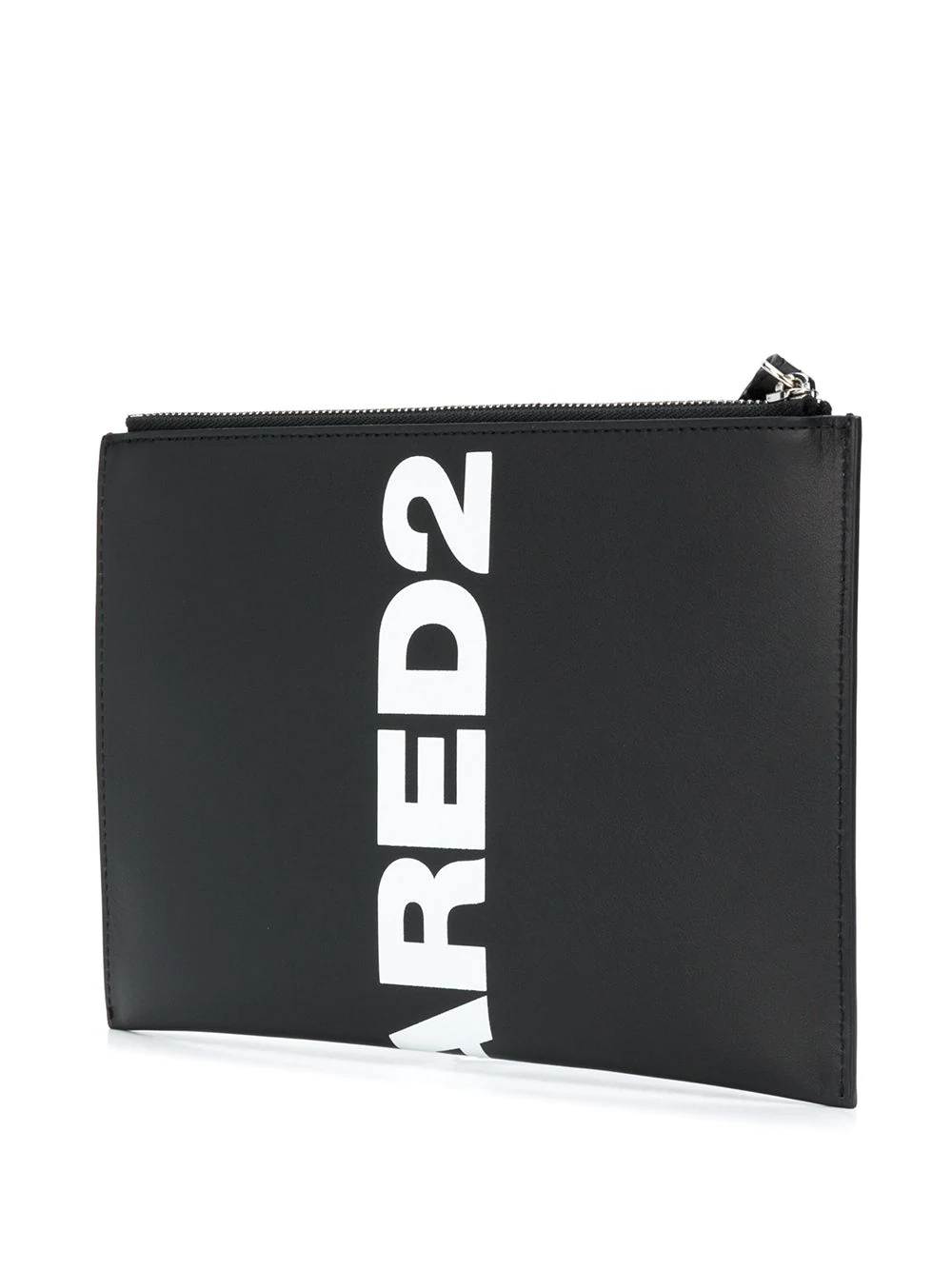 logo clutch bag - 3