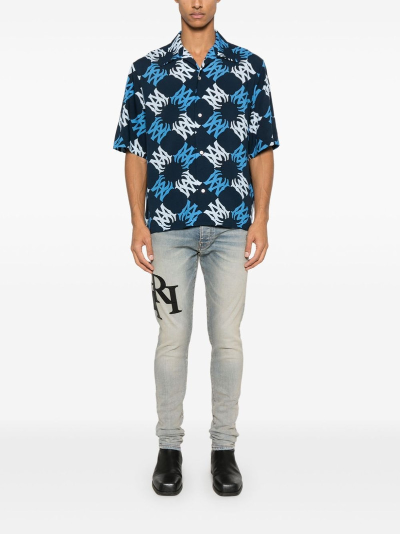 AMIRI MA Quad bowling shirt outlook