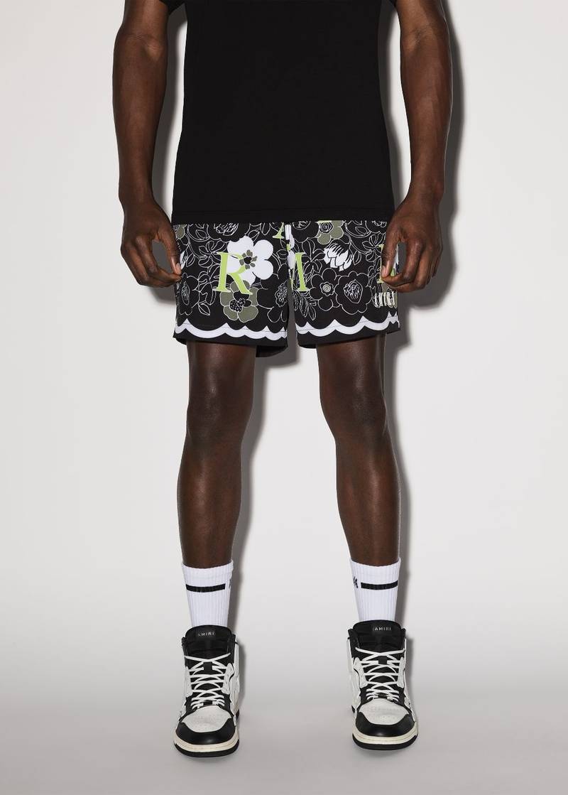 FLOWER AMIRI  SWIM TRUNK 2