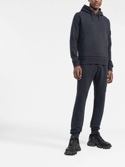 Stone Island tapered fleece track trousers outlook