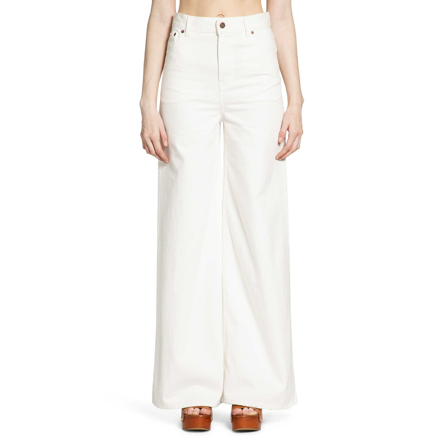 High-rise Wide Jeans - 7