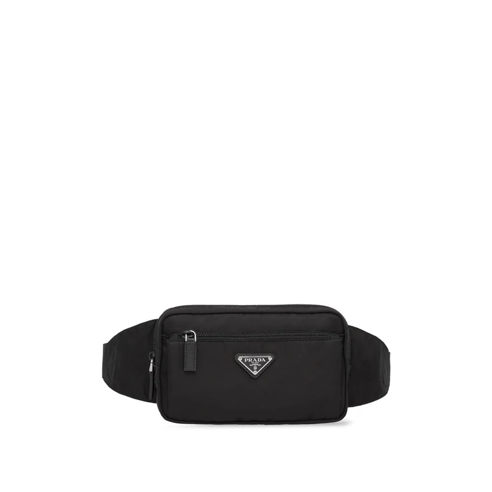 Prada Black Belt Bags Men - 1