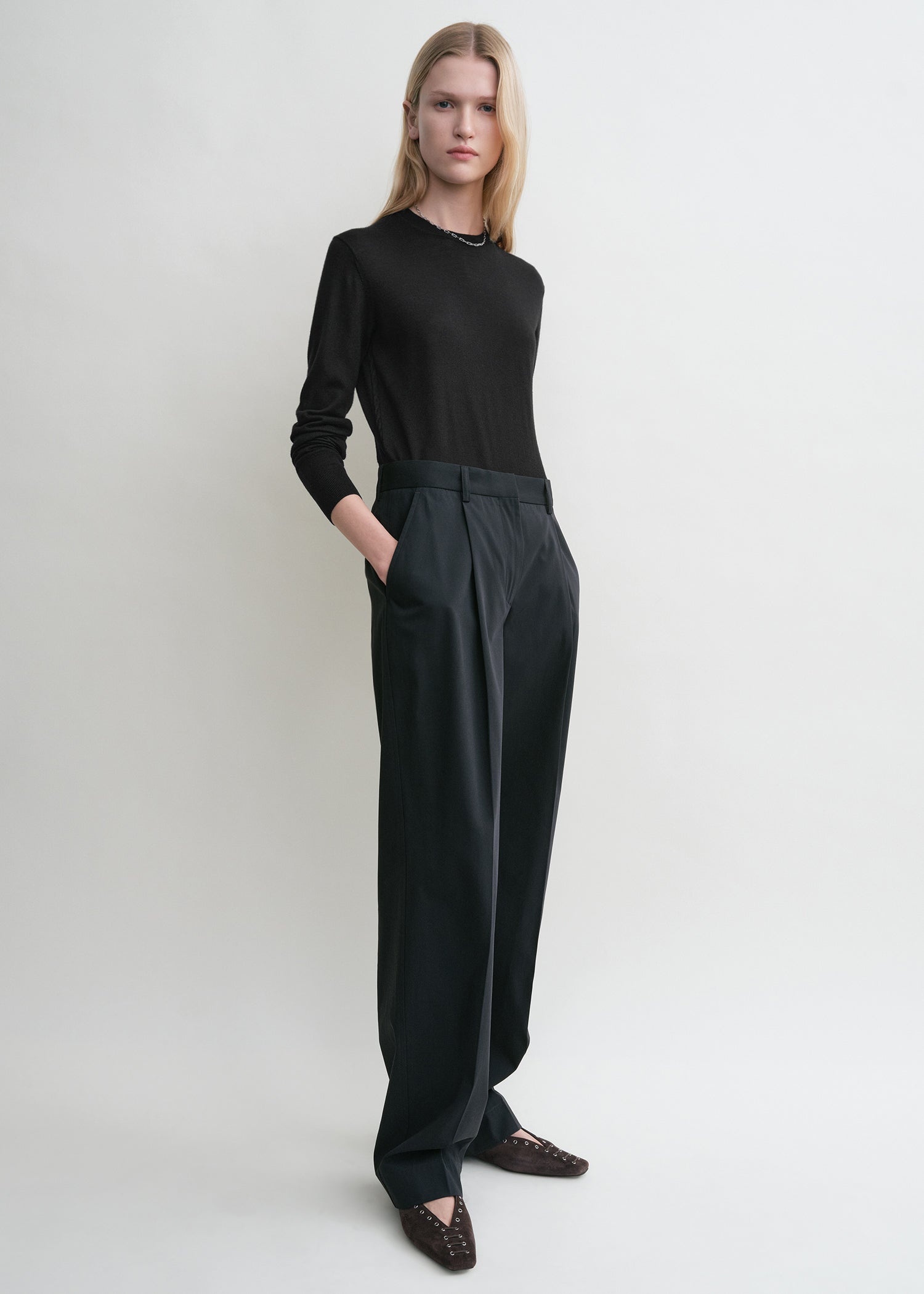 Slanted pocket trousers nightfall - 3