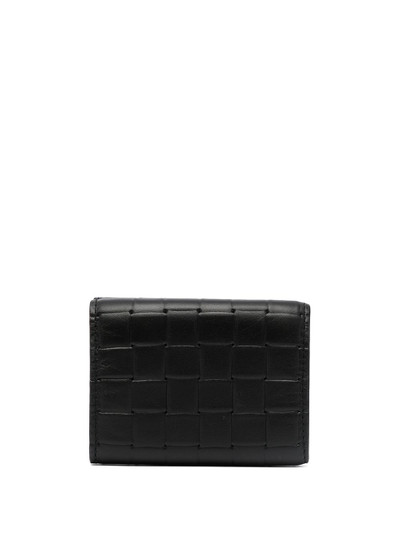 Bottega Veneta Intrecciato grid wallet outlook