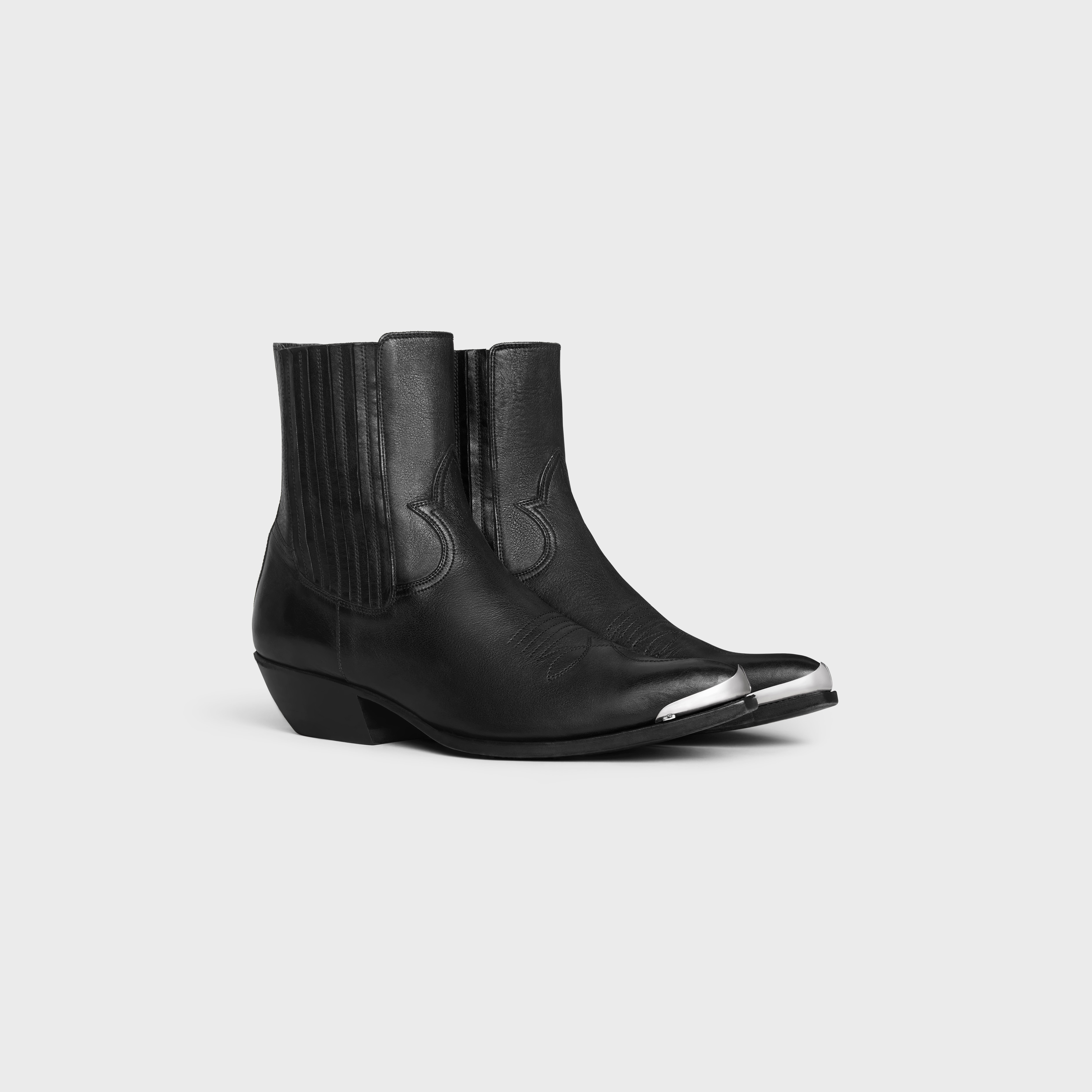 CRUISER BOOTS CHELSEA WITH METAL TOE in Calfskin - 2