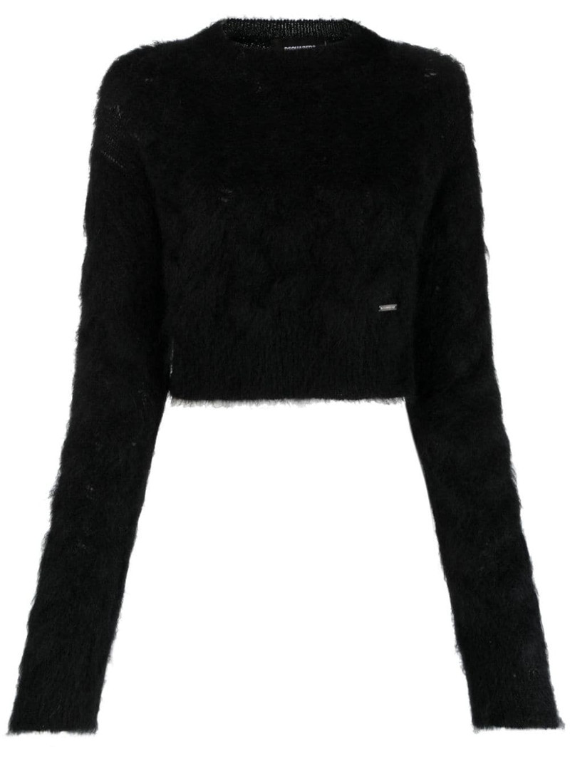 brushed mohair-blend jumper 1