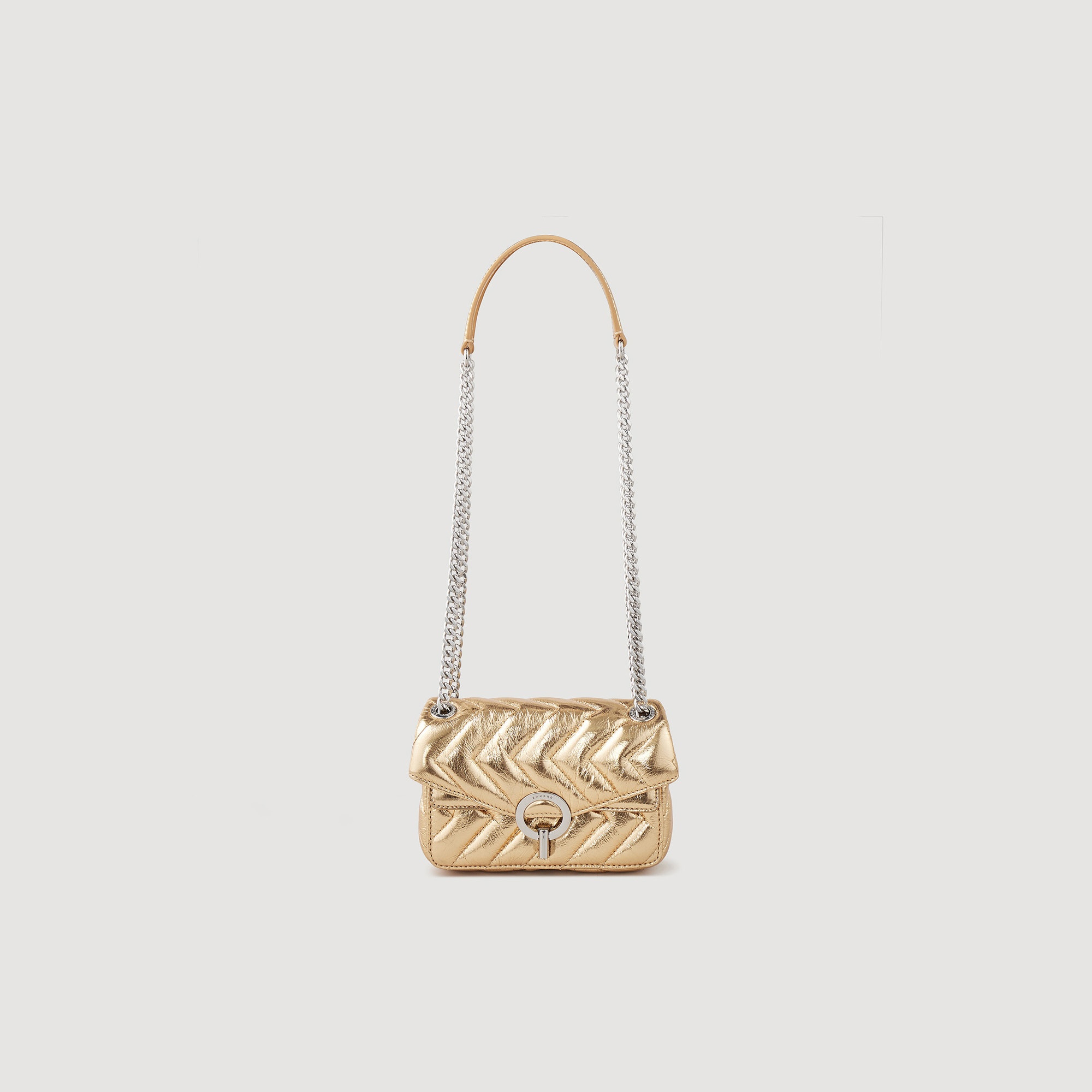 Metallic leather Yza Mini Bag 1