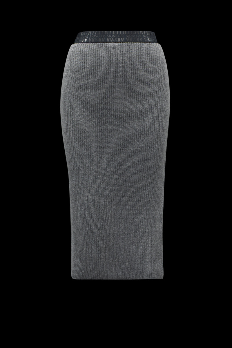 Wool And Cashmere Skirt - 1