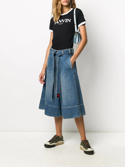 Lanvin high-waisted cropped denim jeans outlook