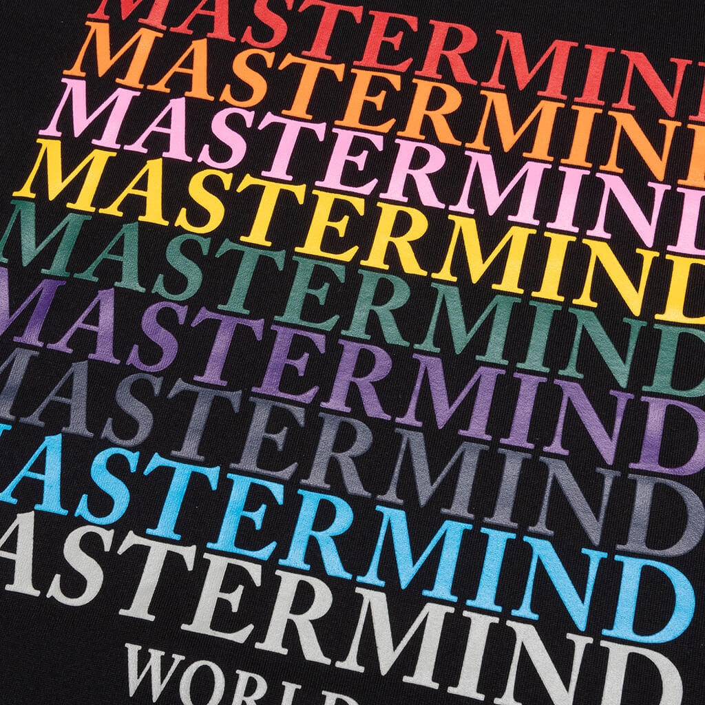 MASTERMIND WORLD MULTI LOGO T-SHIRT - BLACK - 3