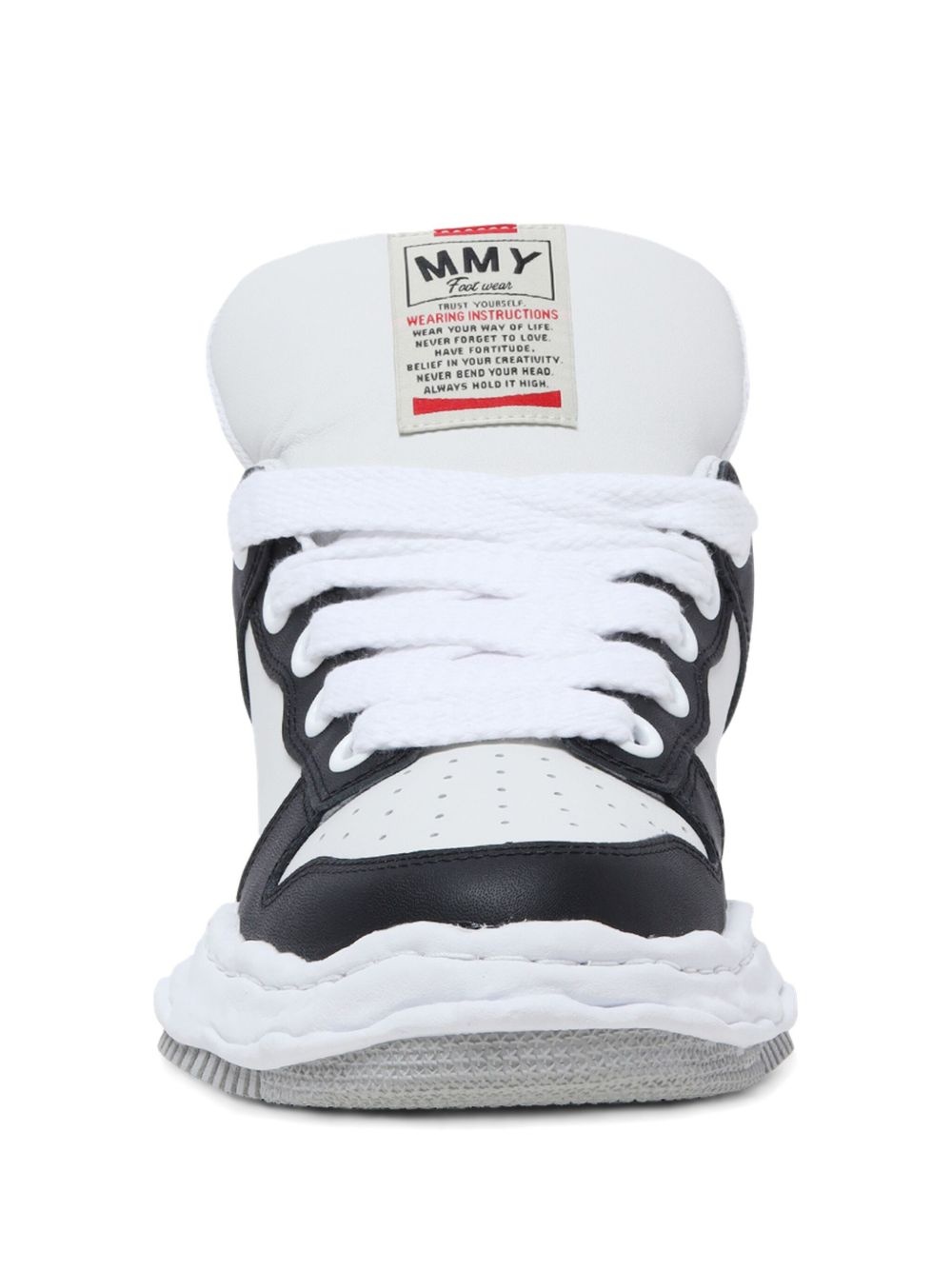 Wayne low-top leather sneakers - 3
