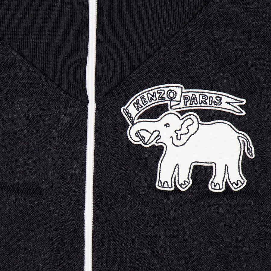 Kenzo Logo-Patch Long Sleeve Sweater - 7