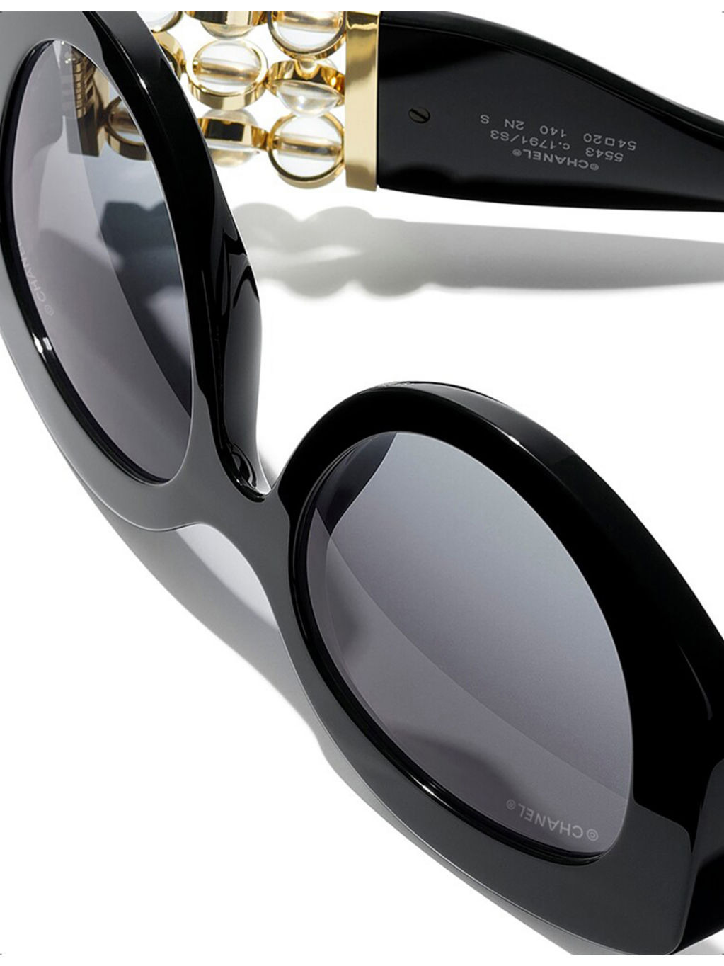 CH5543 Oval Acetate Sunglasses - 3