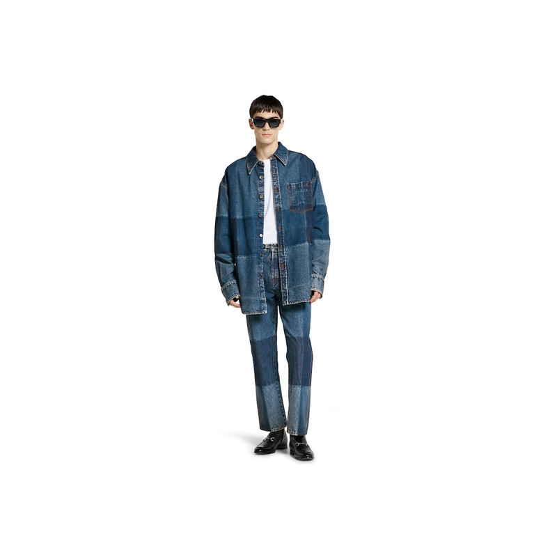 GUCCI Cotton denim shirt outlook