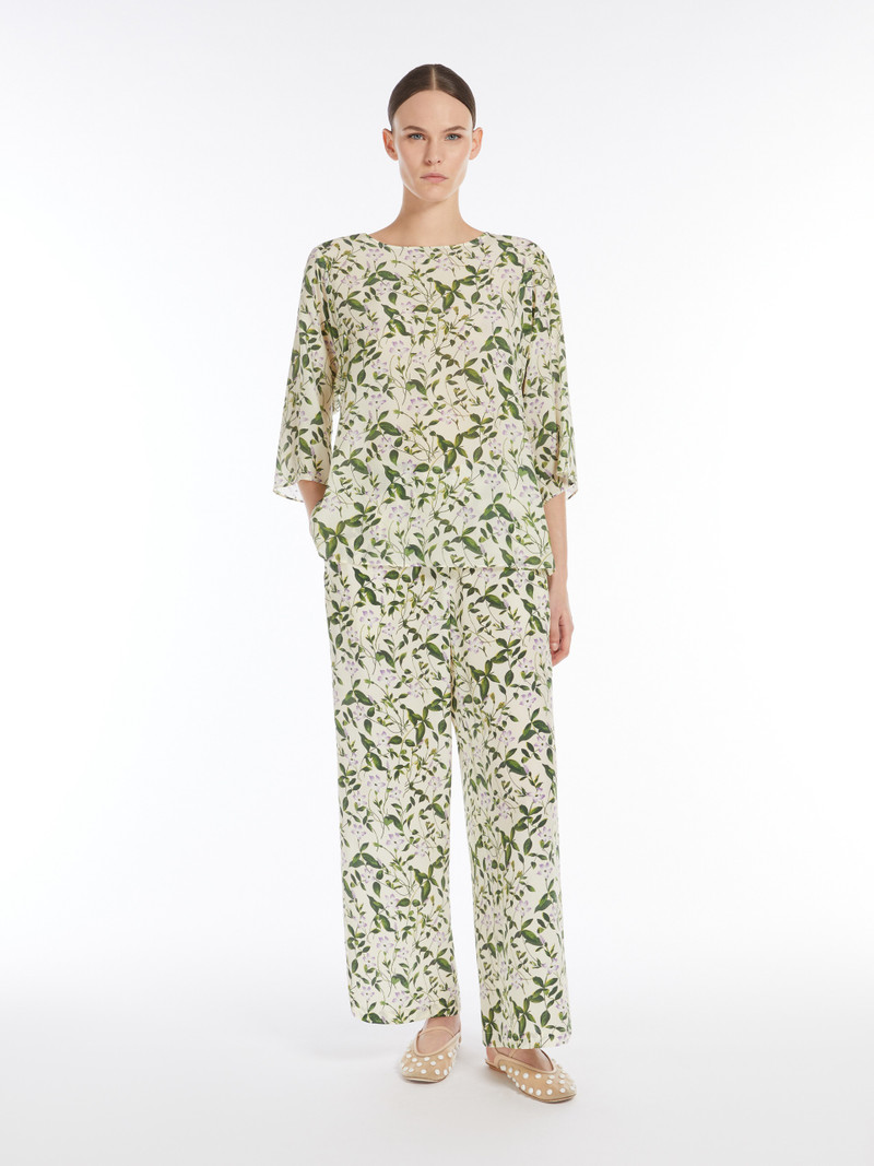 WEEKEND Max Mara GINNICO Silk twill blouse outlook
