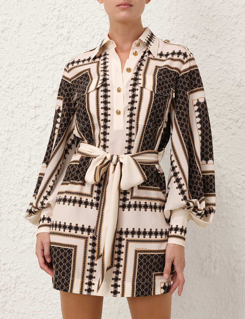 SCARF MINI DRESS - 2