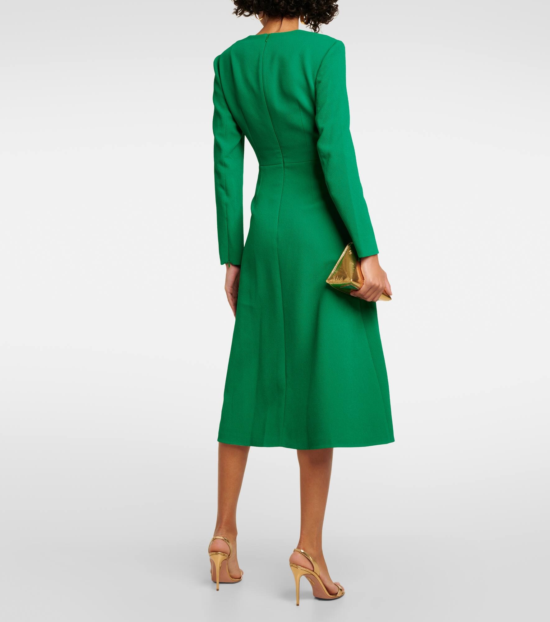 Elta crêpe midi dress - 3
