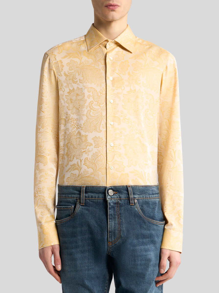 COTTON JACQUARD SHIRT - 2