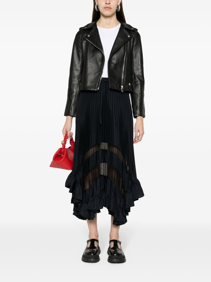 Claudie Pierlot leather biker jacket outlook
