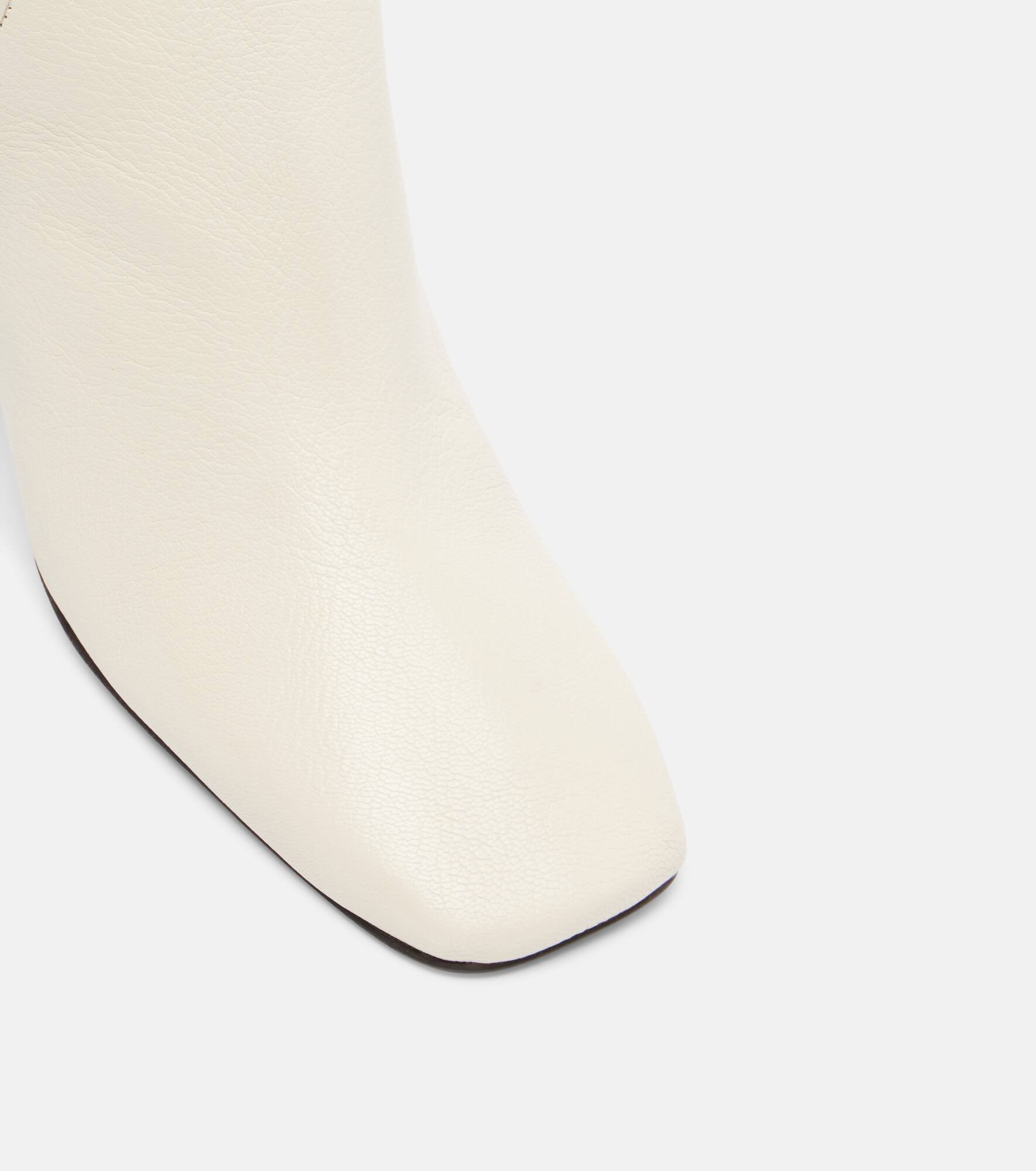 D'Orsay 80 leather pumps - 5