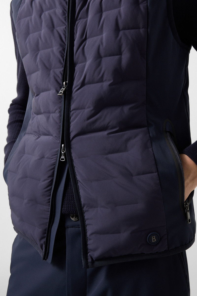 Dane hybrid vest in Navy blue 6