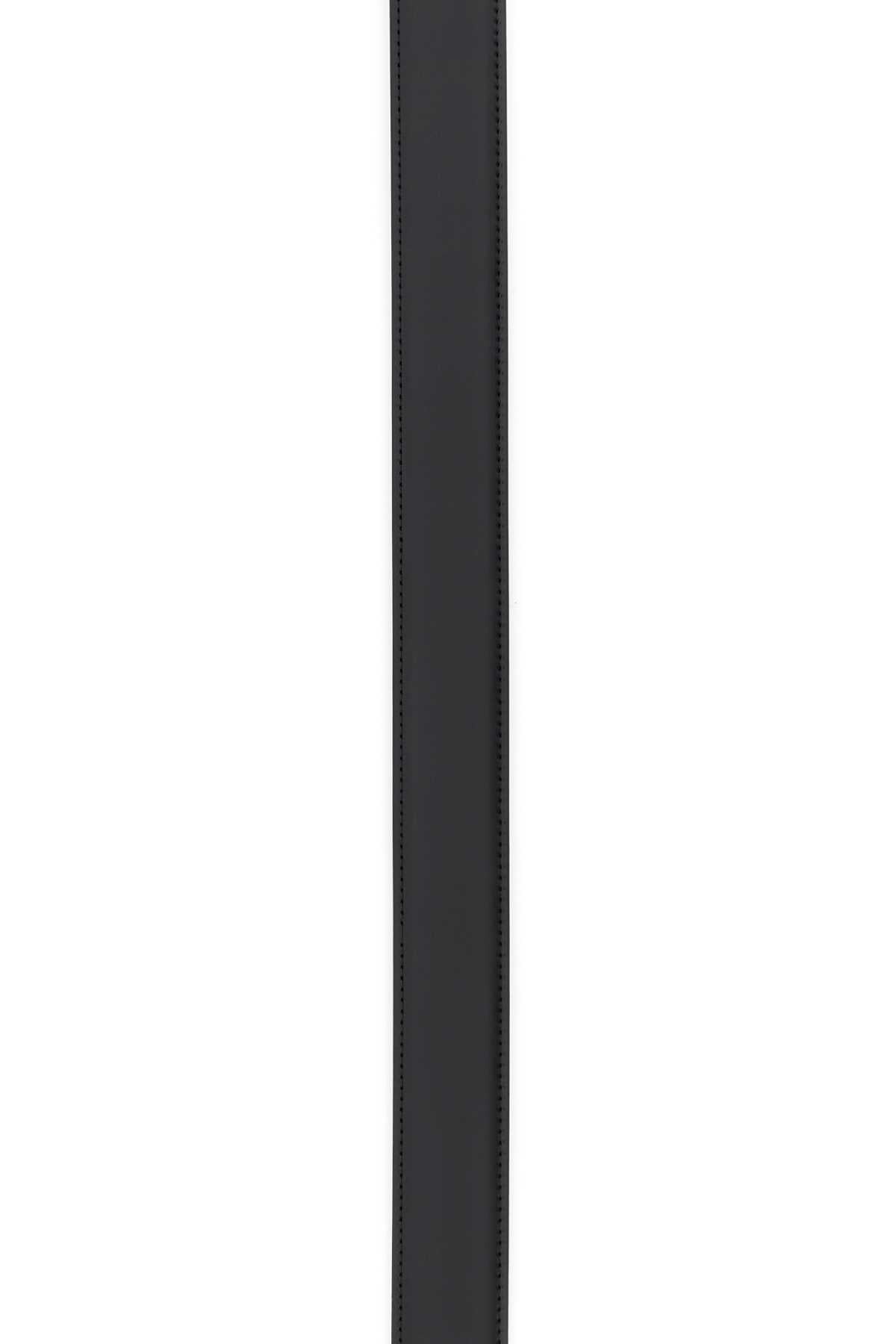 Salvatore Ferragamo Men Black Leather Reversible Belt - 3