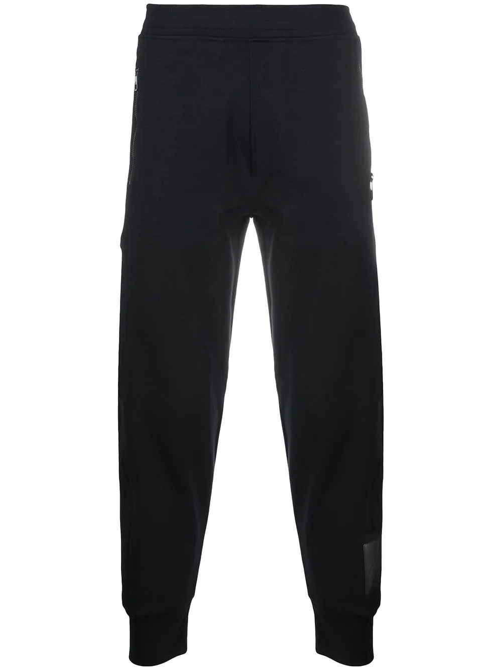 ribbed panel track pants - 1