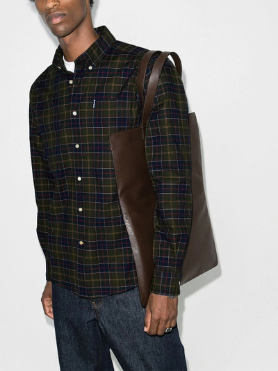 Barbour tartan button-down shirt outlook