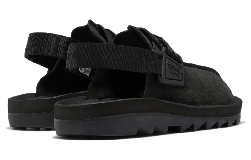 Reebok Reebok Beatnik Cozy Breathable Sports Sandals Unisex Black GX9436 outlook