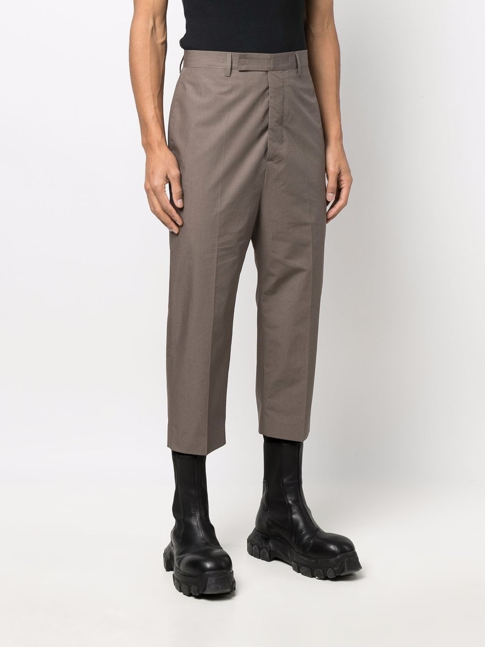 tailored cropped trousers - 3