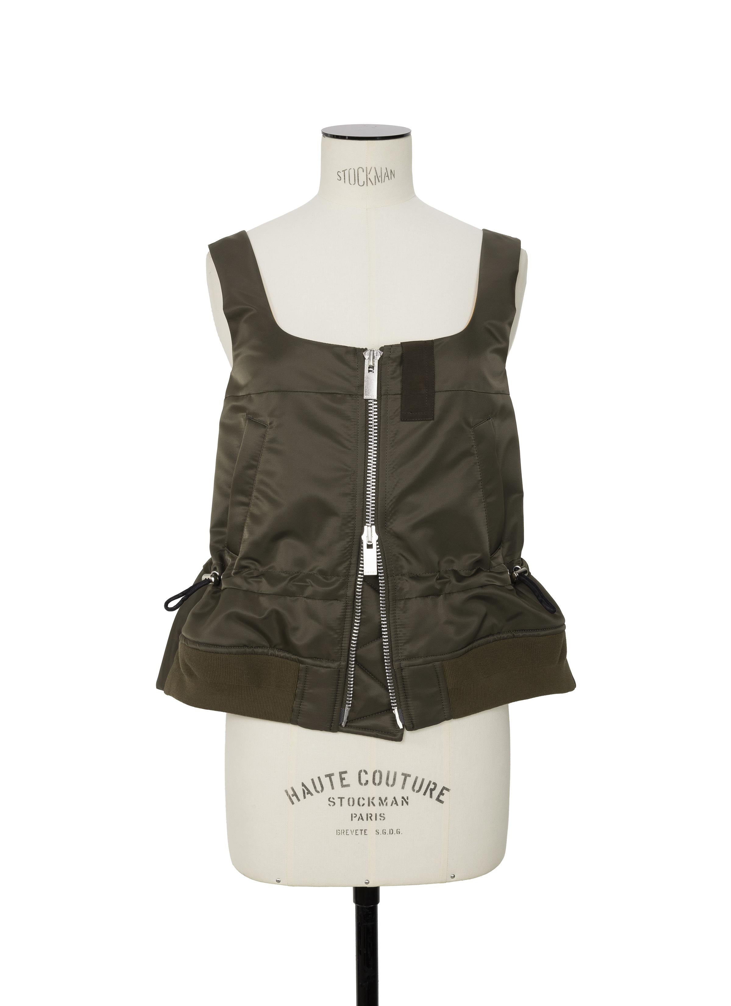 Nylon Twill Tank Top - 2
