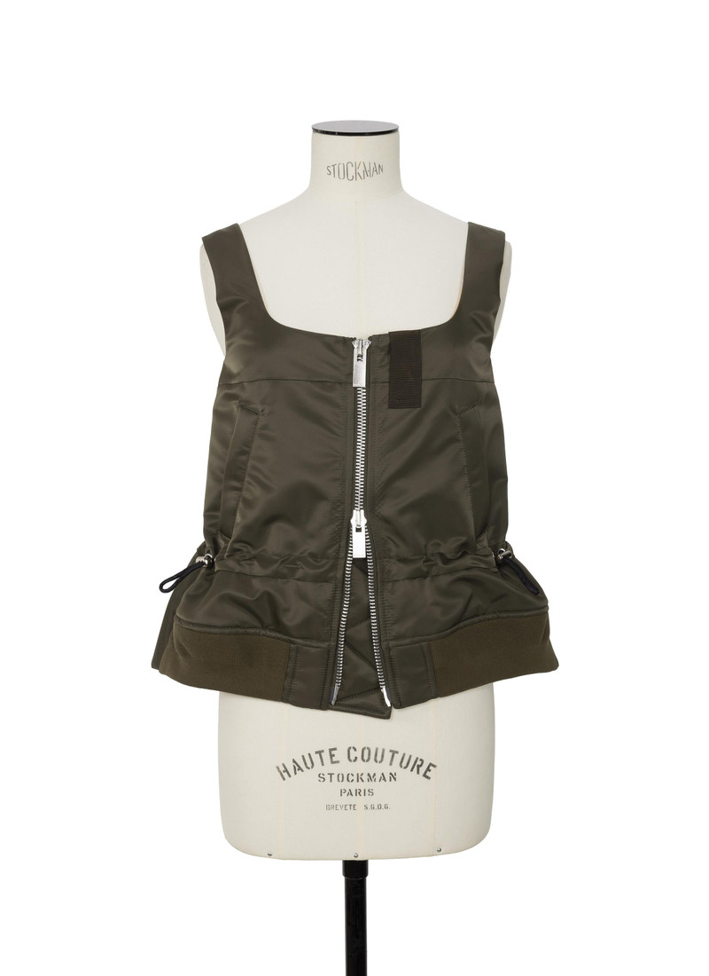 sacai Nylon Twill Tank Top outlook